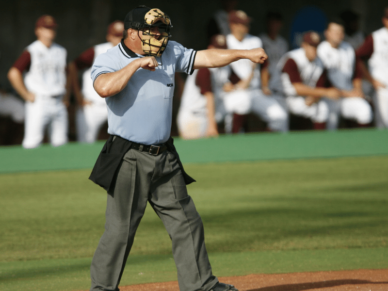 Baseball Umpire calling