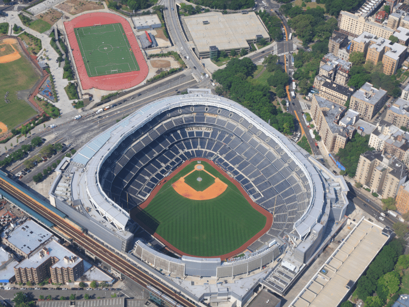 Bird's Eyeview of Yankee Stadium 