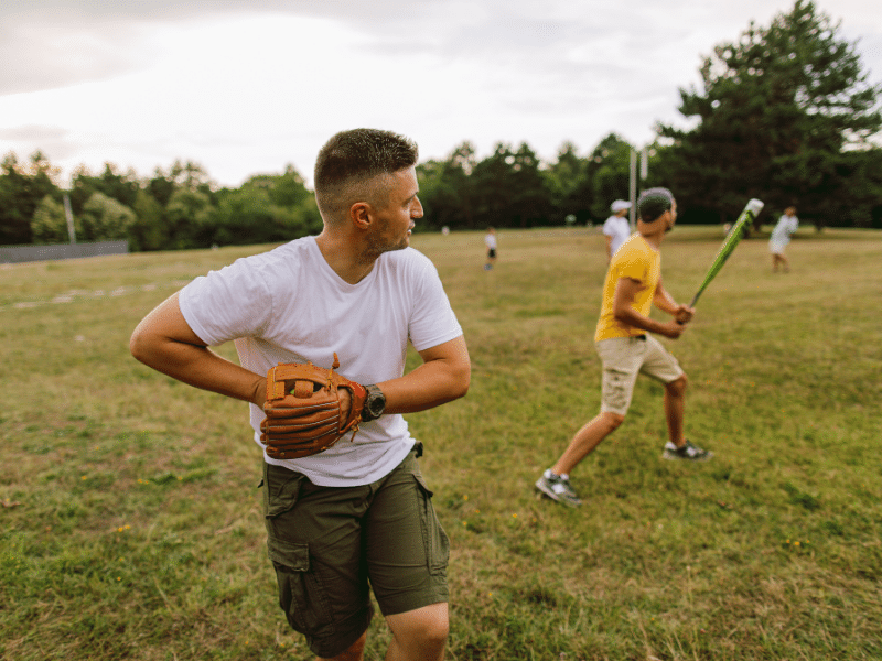 Early Version of Baseball